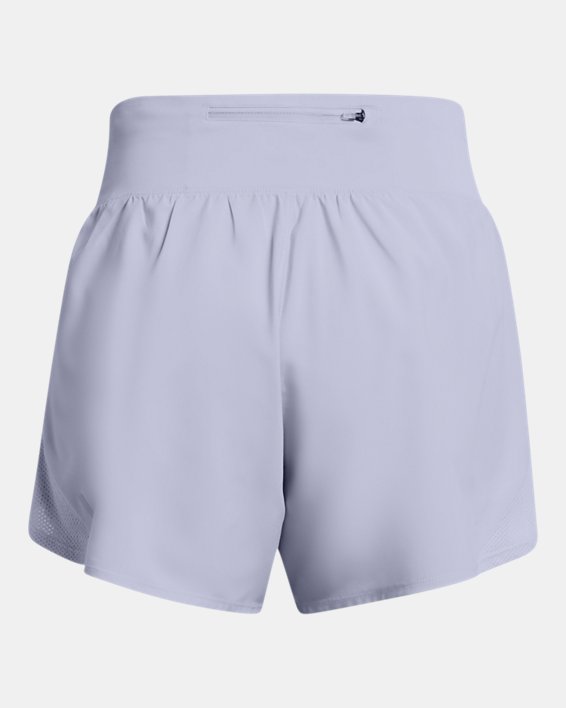 Women's UA Fly-By Elite 5" Shorts in Purple image number 6